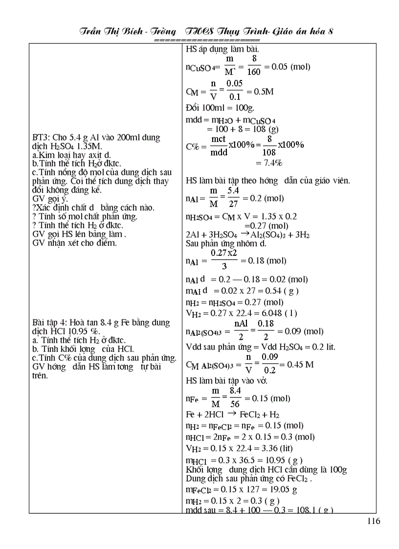 image for page Bài soạn hóa 8