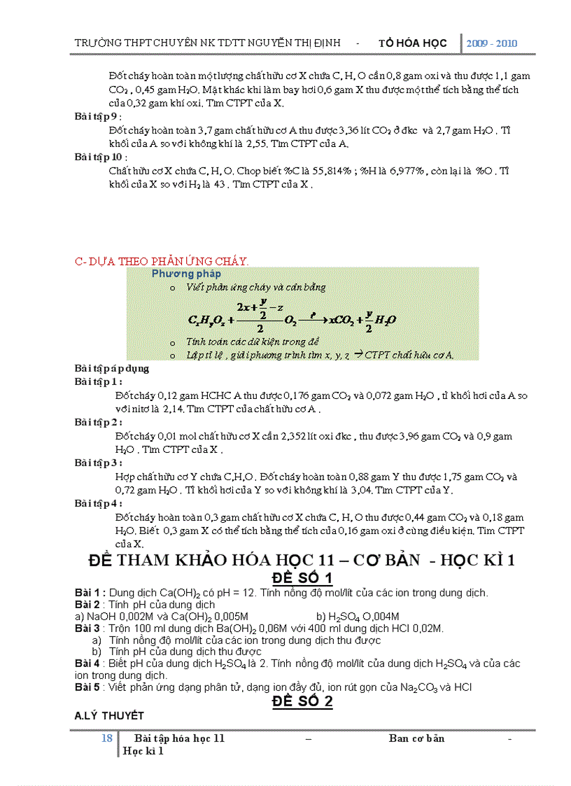 image for page Bai tap hoa hoc 11 hk1