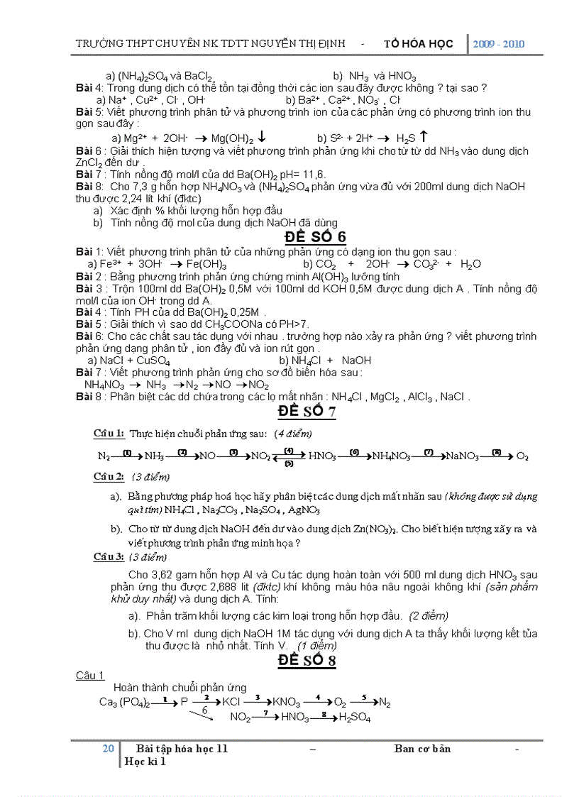image for page Bai tap hoa hoc 11 hk1