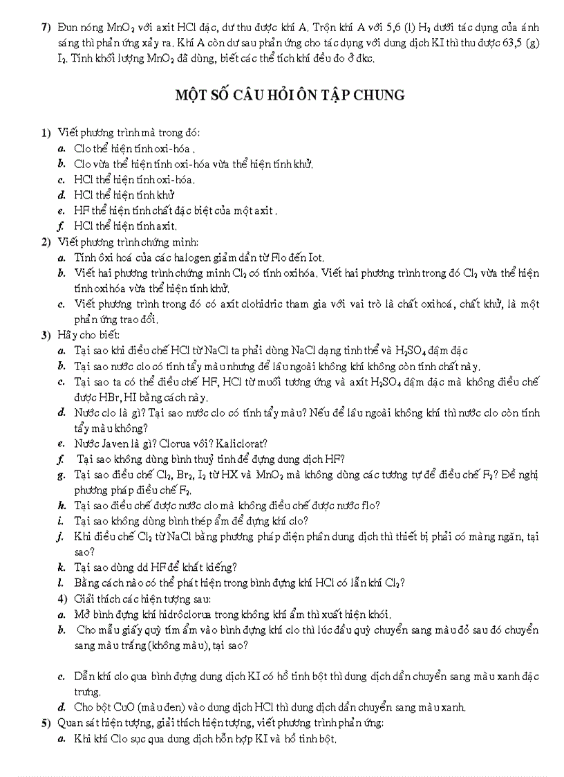 image for page Bài tập trắc nghiệm HALOGEN mới