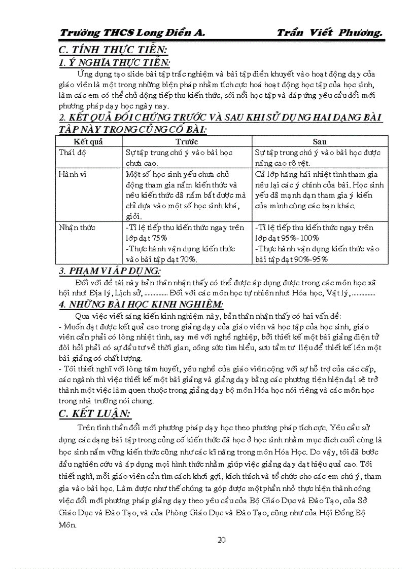 image for page Bài tập trắc nghiệm và điền khuyết