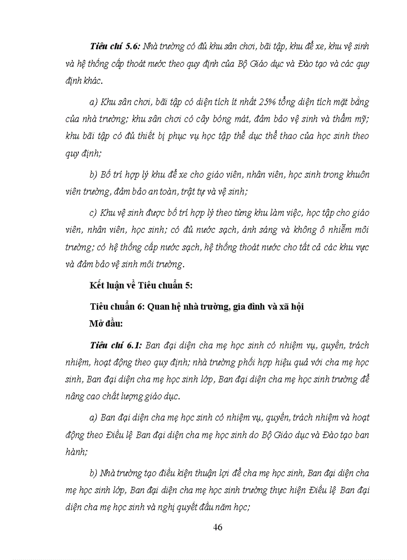 image for page Bao cao kiem dinh chat luong giao duc Dự thảo