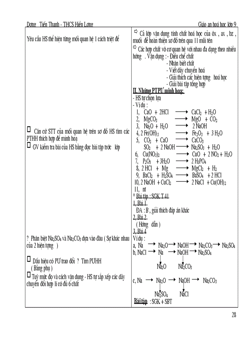 image for page Bo giao an Hoa hoc 9