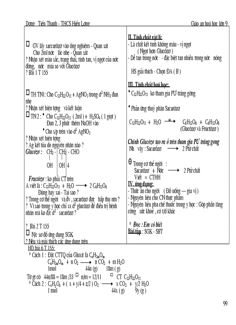 image for page Bo giao an Hoa hoc 9