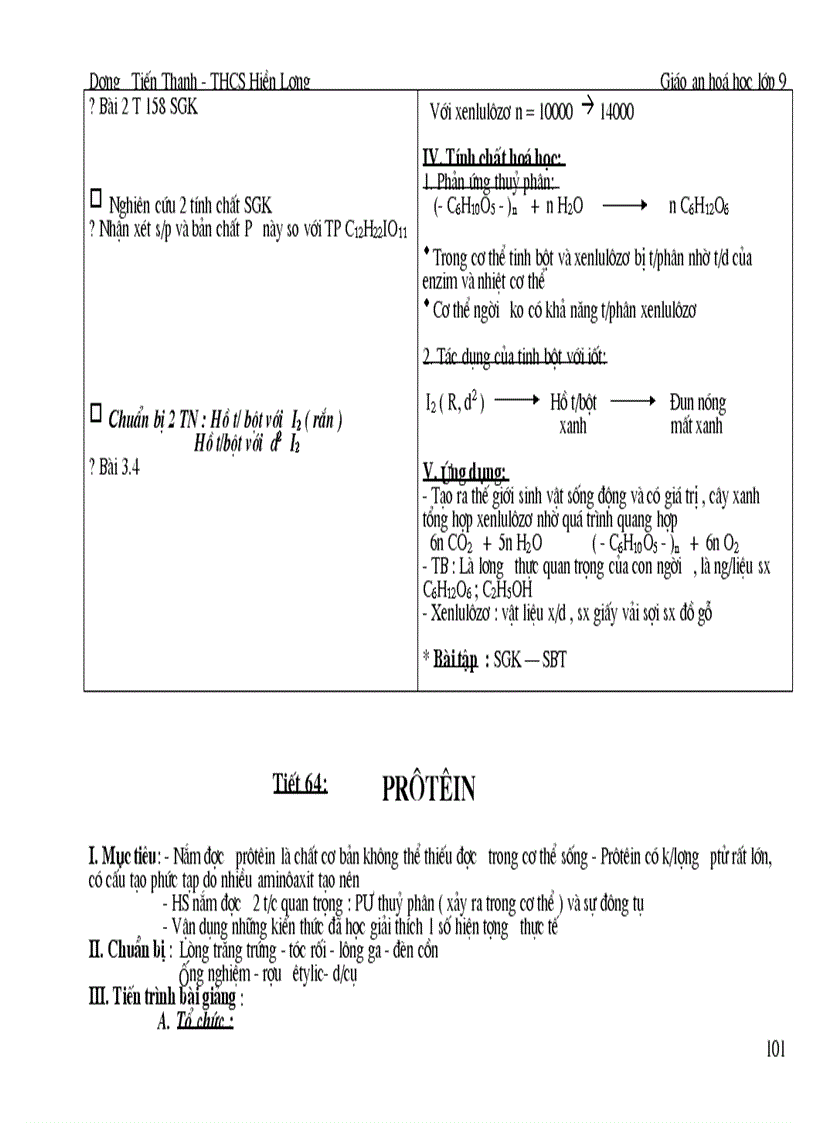 image for page Bo giao an Hoa hoc 9