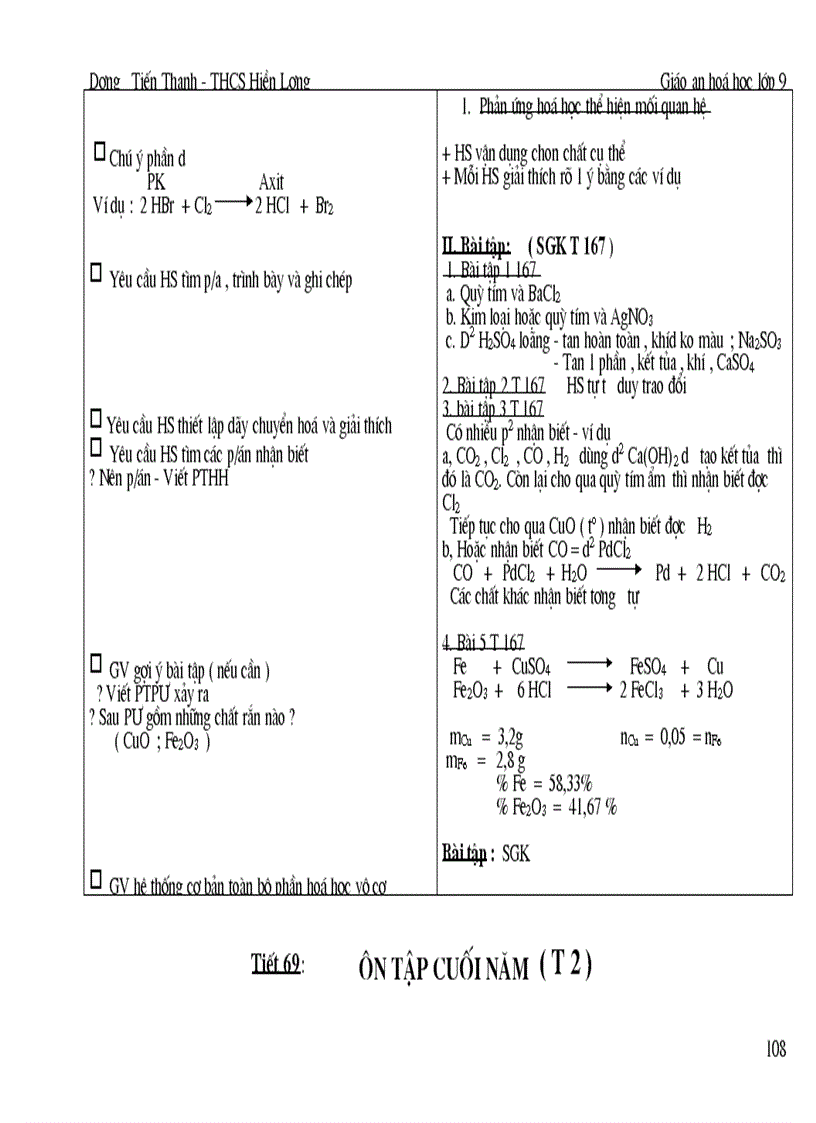image for page Bo giao an Hoa hoc 9