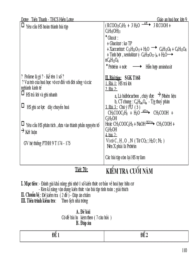 image for page Bo giao an Hoa hoc 9