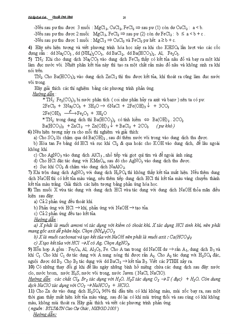 image for page BT định tính hóa học THCS