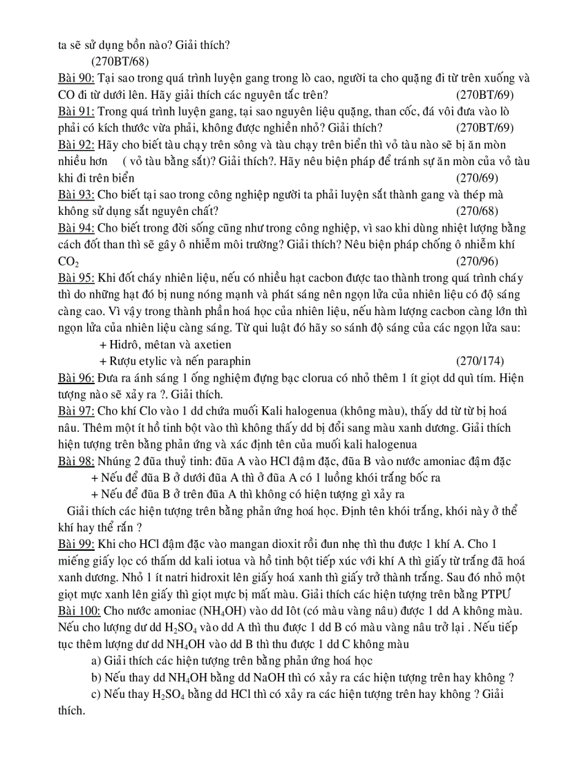 image for page BT giải thích hiện tượng