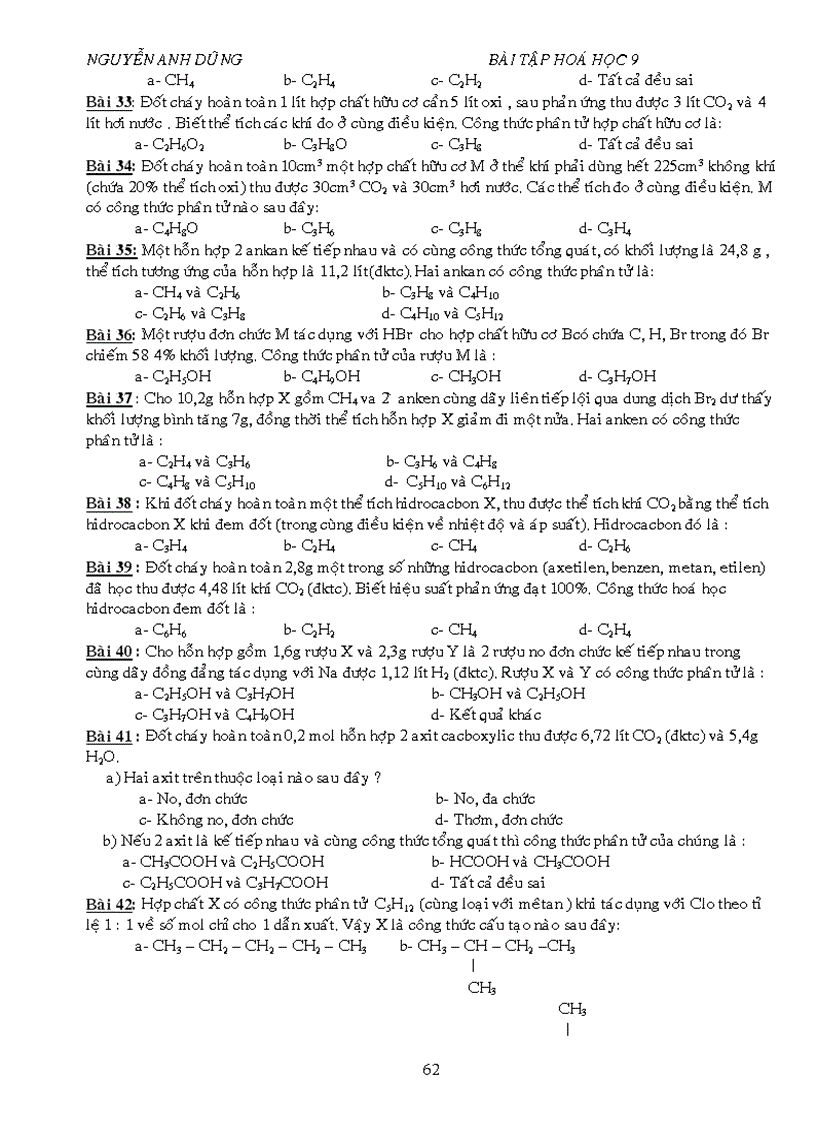 image for page BT trac nghiem tung chu de