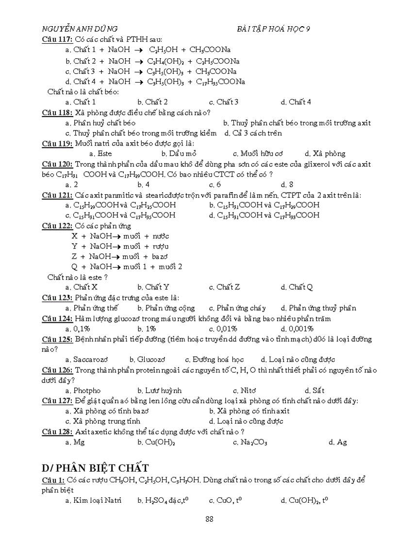 image for page BT trac nghiem tung chu de