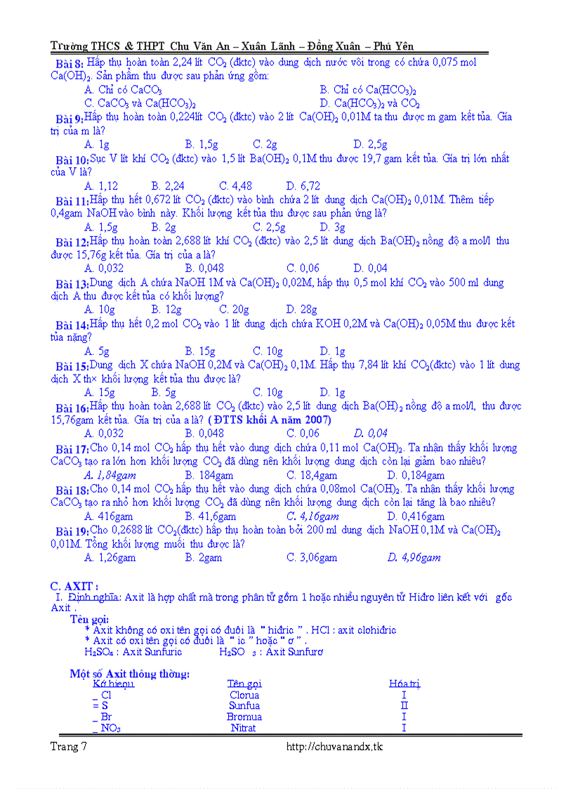 image for page Bồi dưỡng Hs Giỏi Hóa 8 1