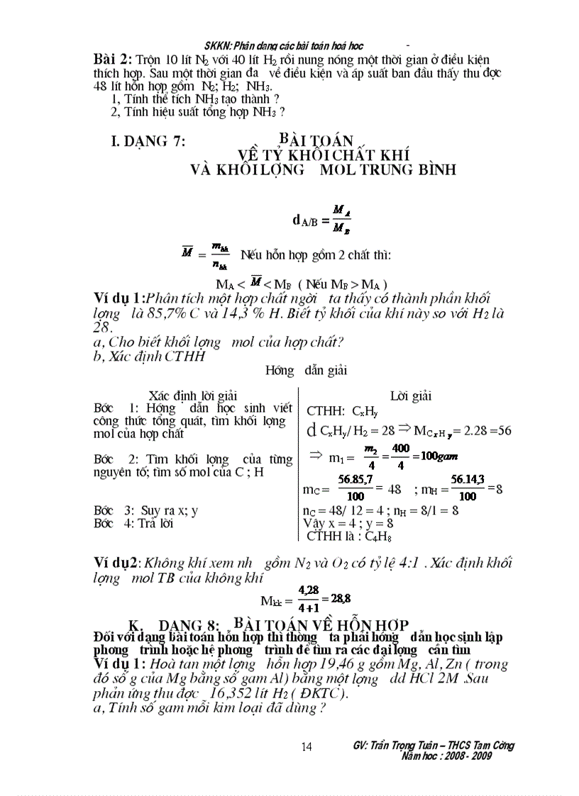 image for page Cac dang bai tap Hoa hoc