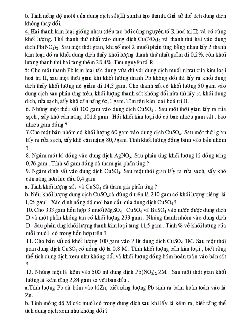 image for page Các dạng bài tập hóa lớp 8