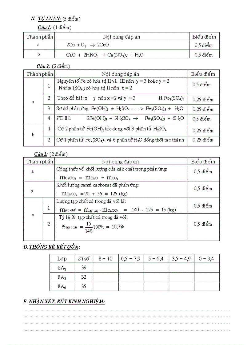 image for page Các đề KT trong học kỳ 1