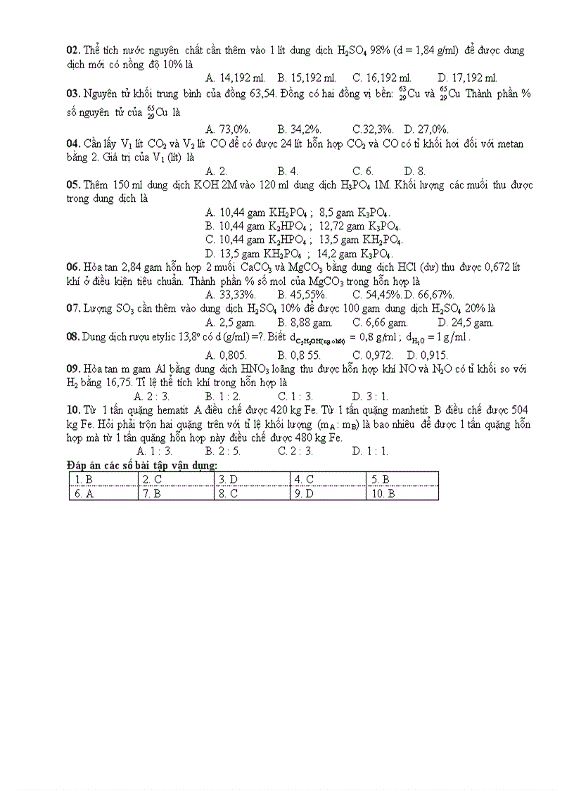 image for page Các phương pháp giải bài tập Hoá