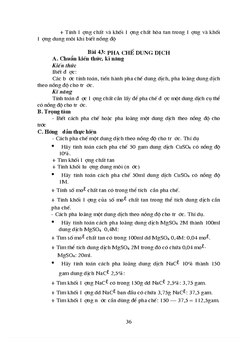 image for page Chuẩn kiến thức Hóa 8