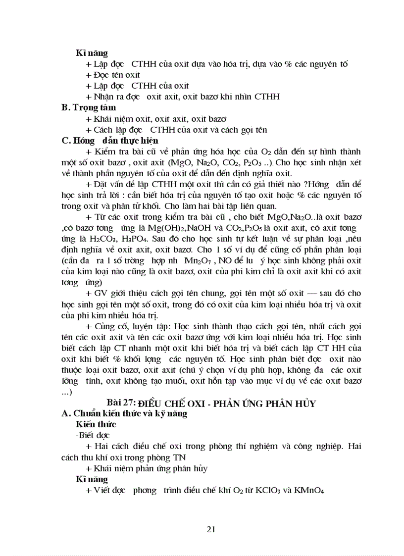 image for page Chuẩn kiến thức kĩ năng Hóa học 8