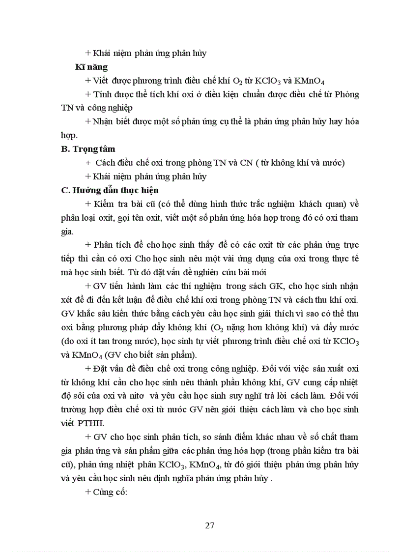 image for page Chuẩn kiến thức Kỹ năng Hóa học 8 THCS