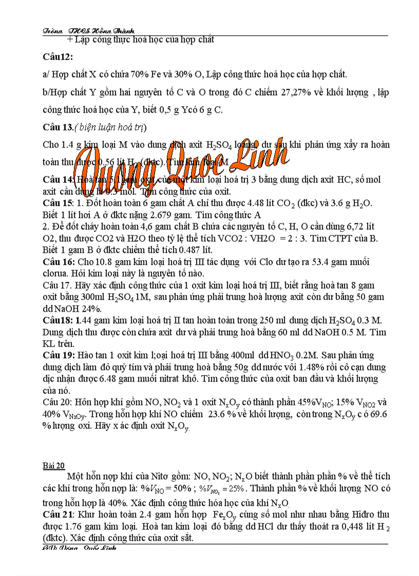 image for page Chuyen de bd hsg HOA HOC lop 8 doc