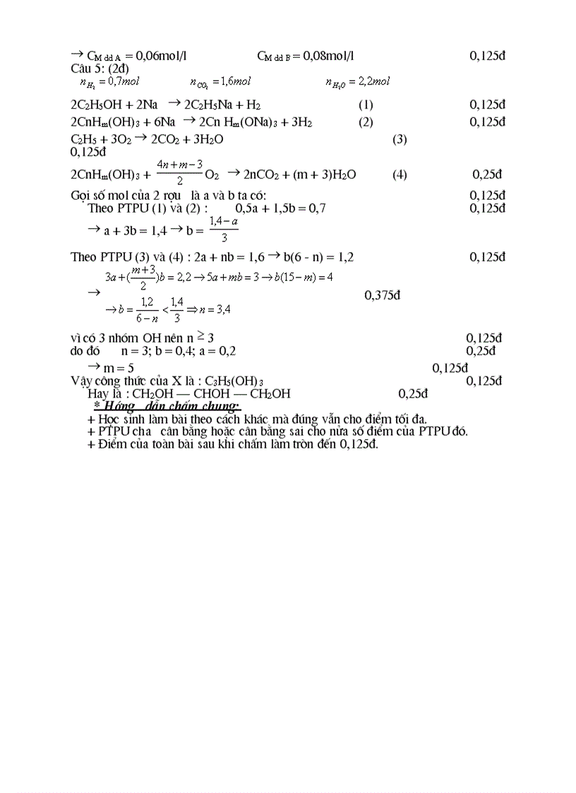 image for page Đề kiểm tra hóa 8 học kỳ II