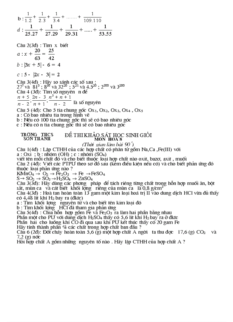 image for page De thi HSG hoa 8