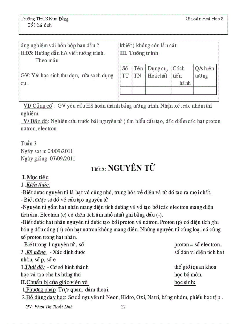 image for page GA Hóa 8 chuẩn KTKN Năm 2011