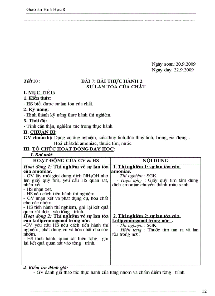 image for page GA Hóa 8 chuẩn KTKN