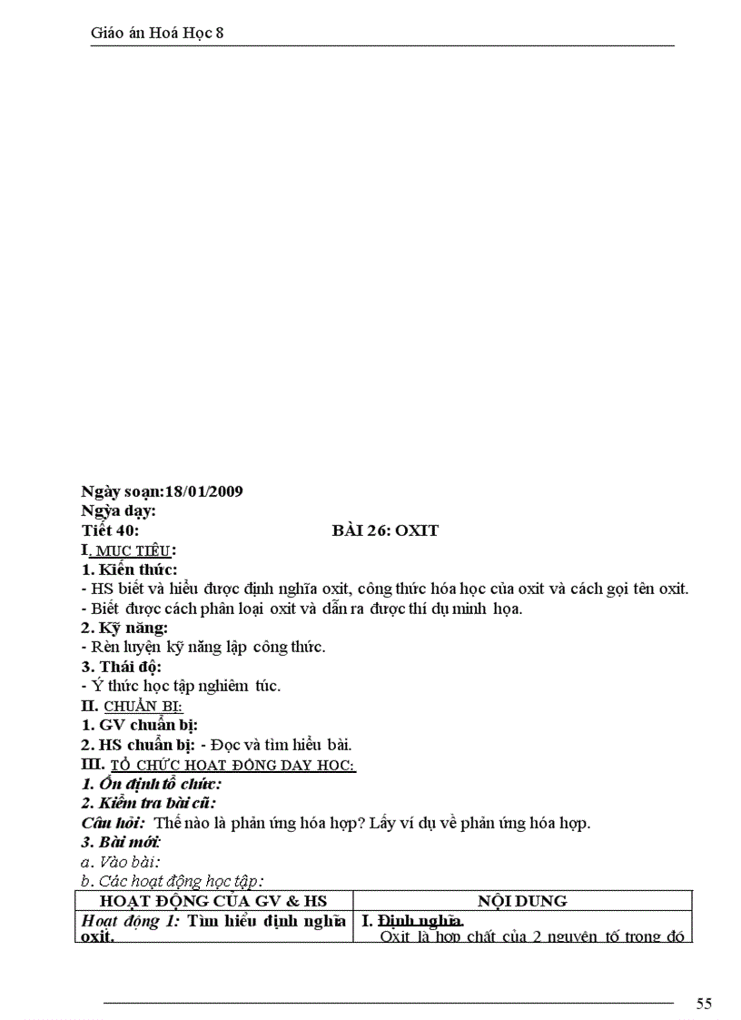 image for page GA Hóa 8 chuẩn KTKN