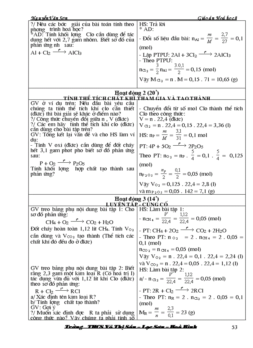 image for page GA Hóa 8 HKI 2 cột Đang sử dụng tốt