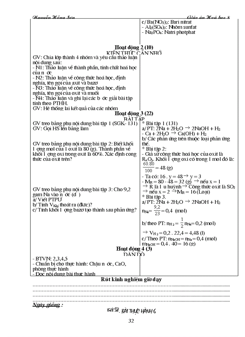 image for page GA Hóa 8 HKII Tôi đang sử dụng tốt