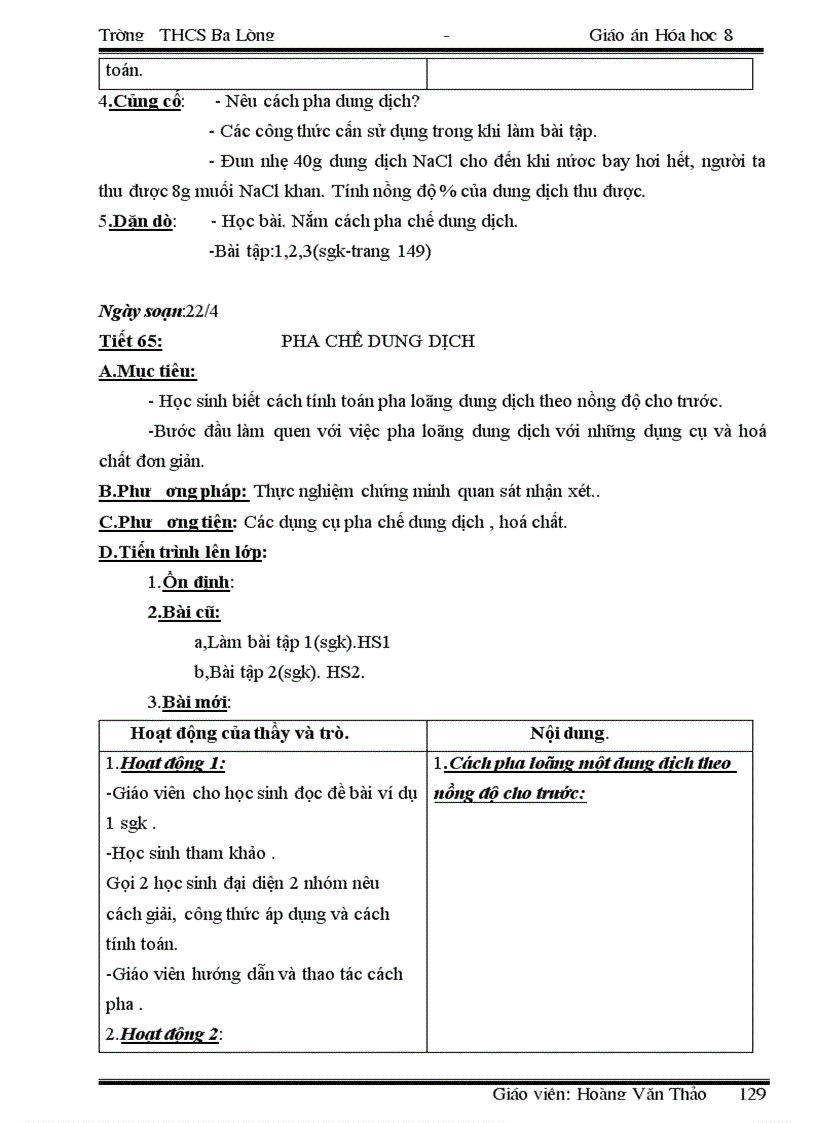 image for page Giao an hoa 8 tron bo