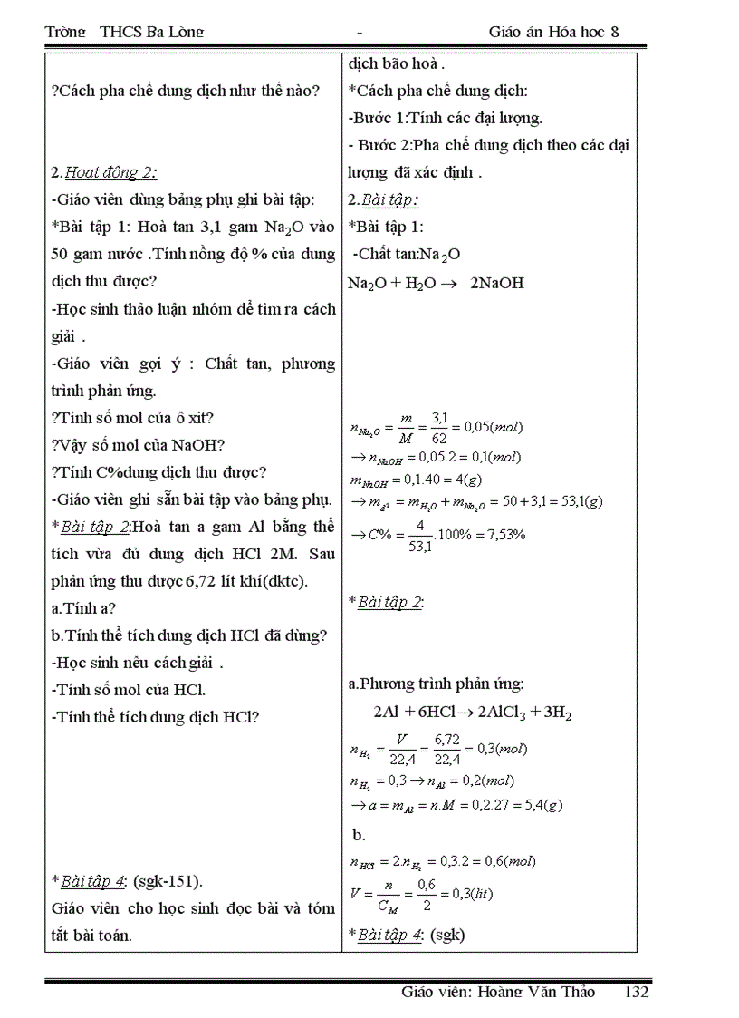 image for page Giao an hoa 8 tron bo