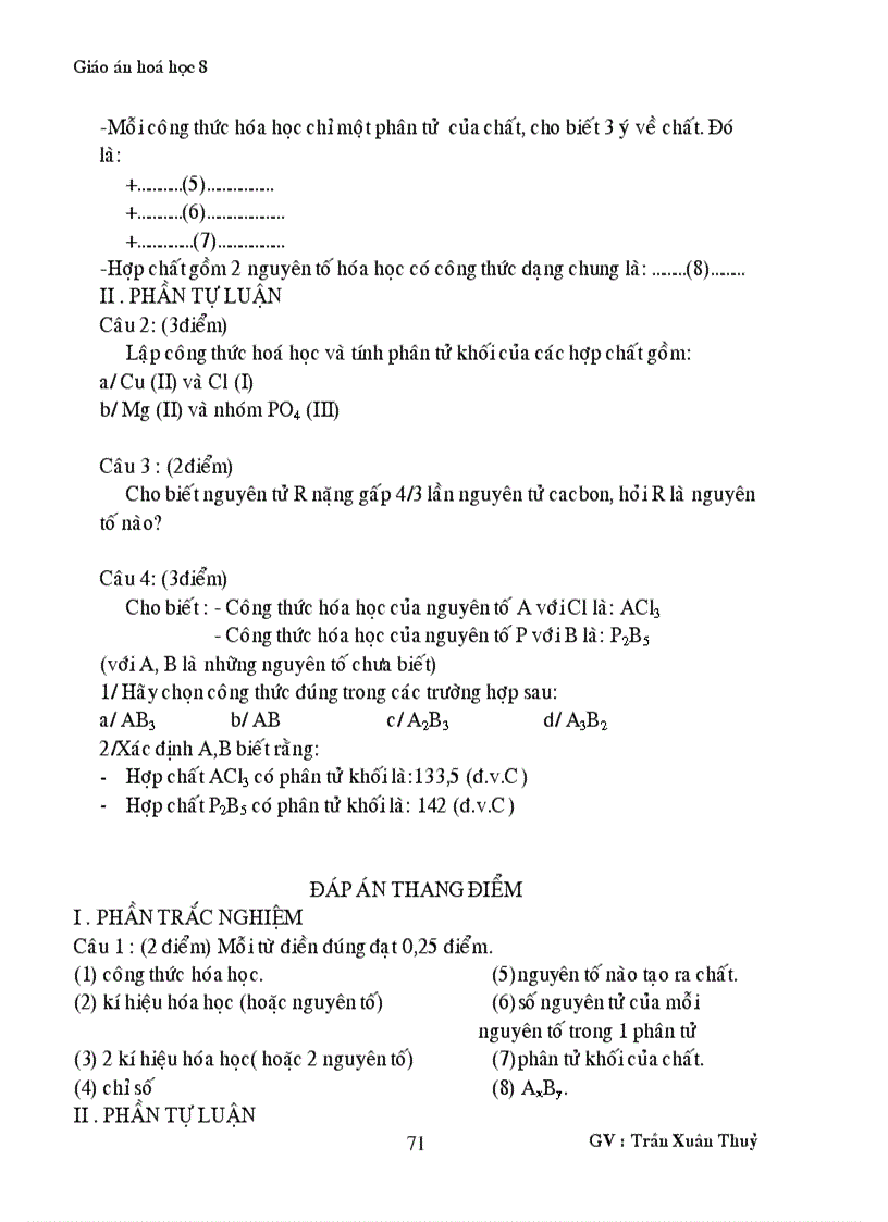 image for page Giao an hoa hoc 8 1
