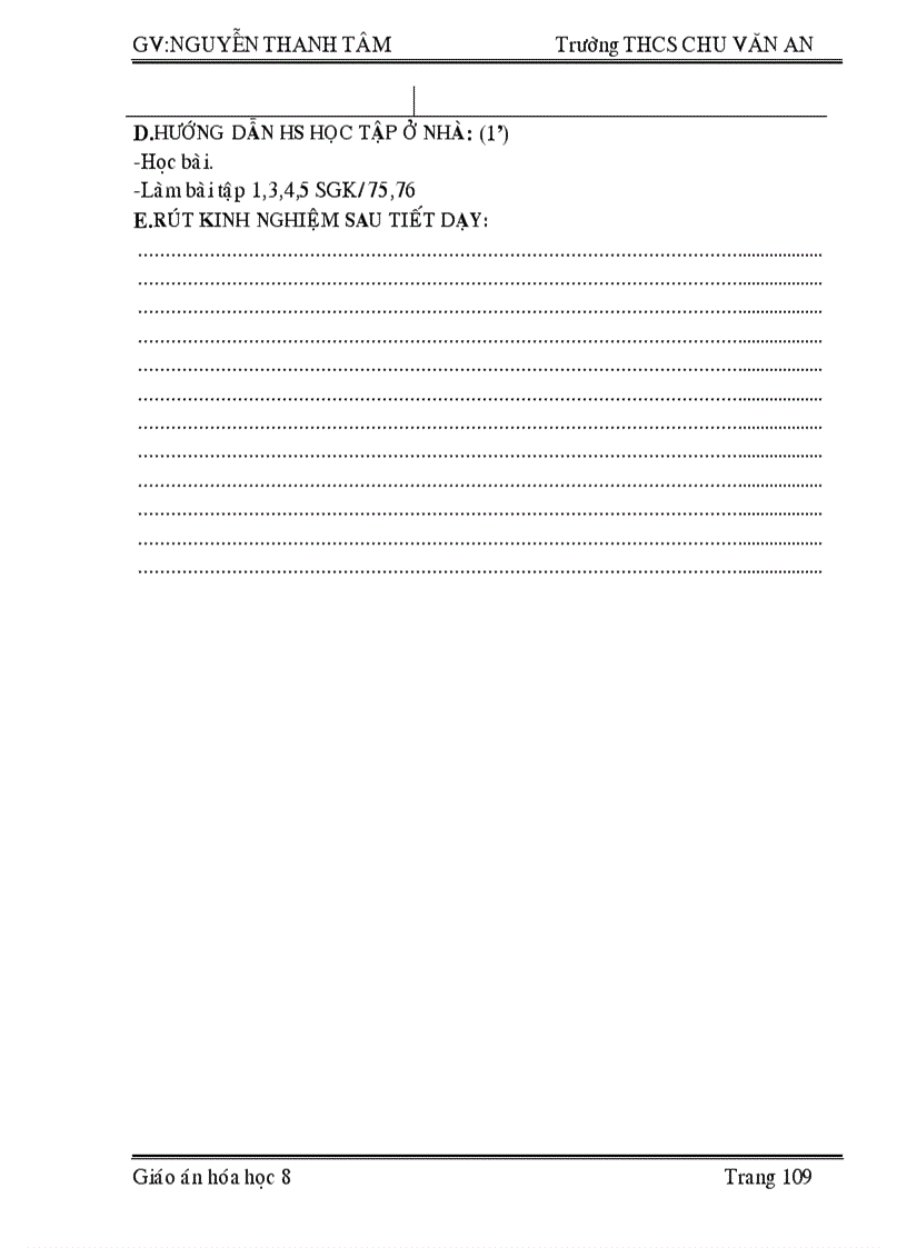 image for page GIÁO ÁN 2 CỘT hóa 8 học kỳ I