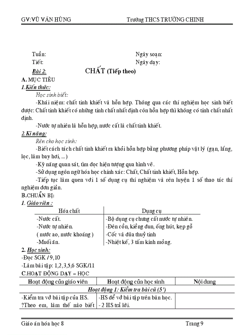 image for page Giáo án 8 hk1