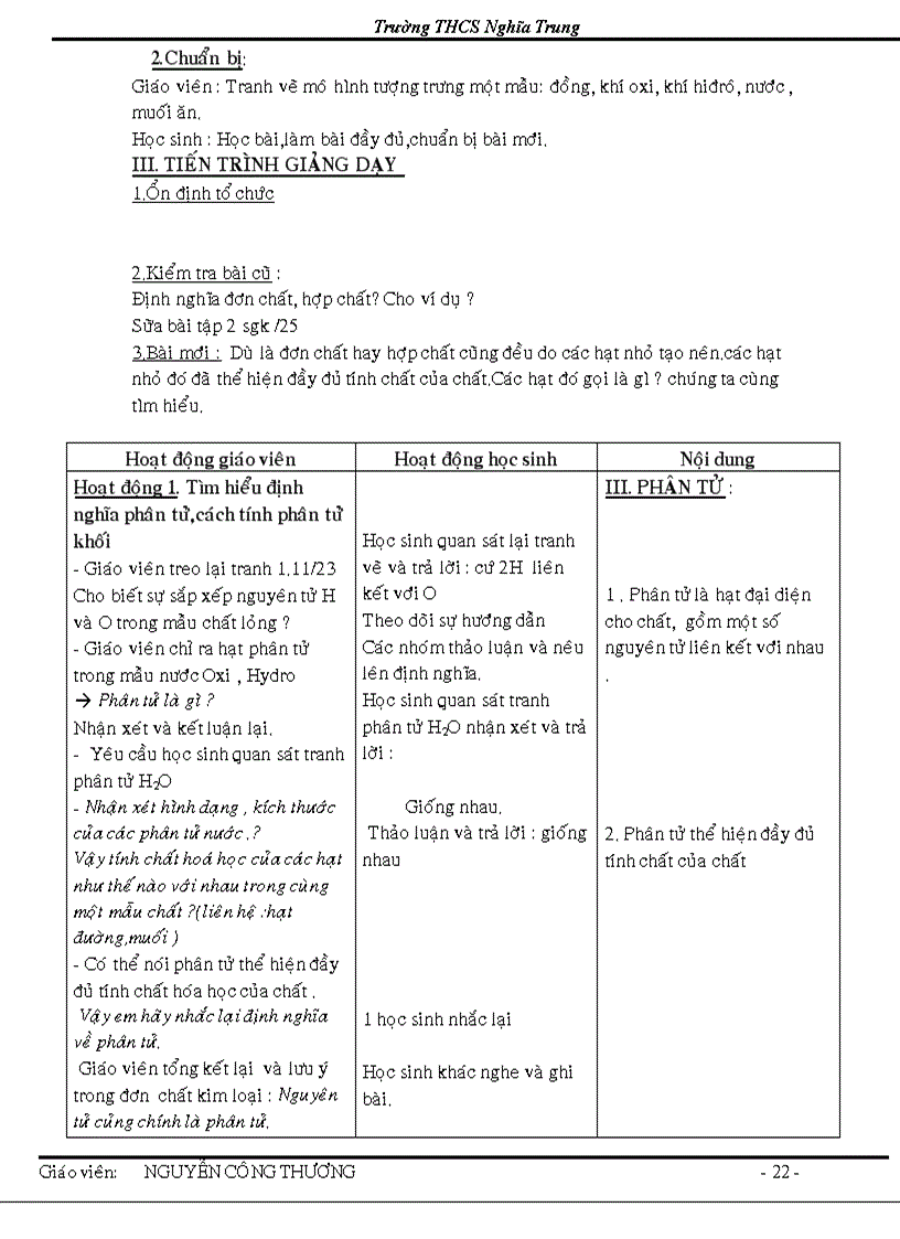 image for page Giao an chuan kt hoa 8