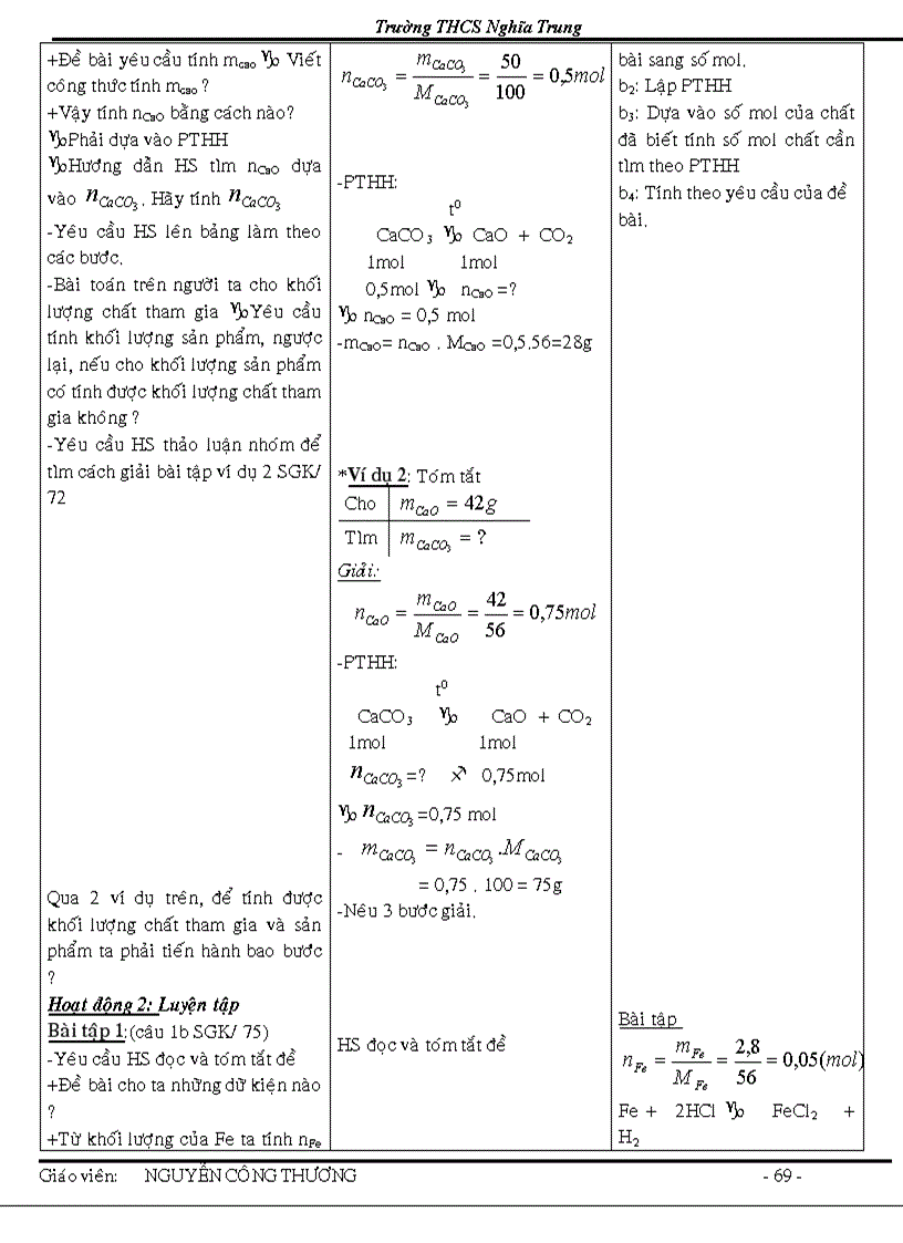 image for page Giao an chuan kt hoa 8