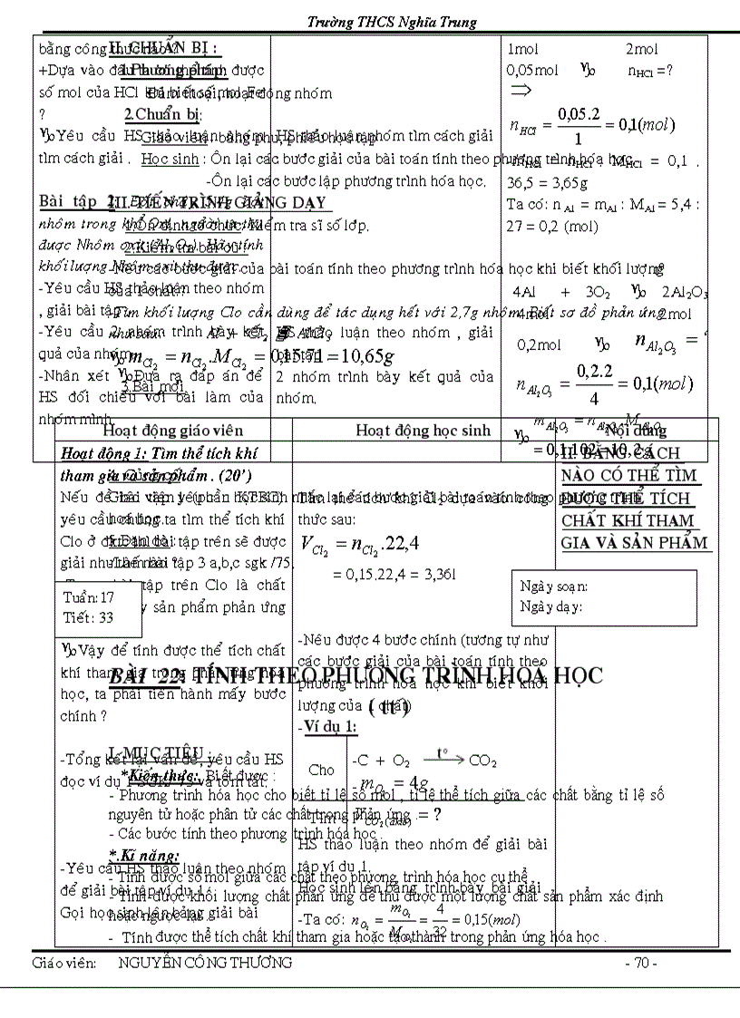 image for page Giao an chuan kt hoa 8