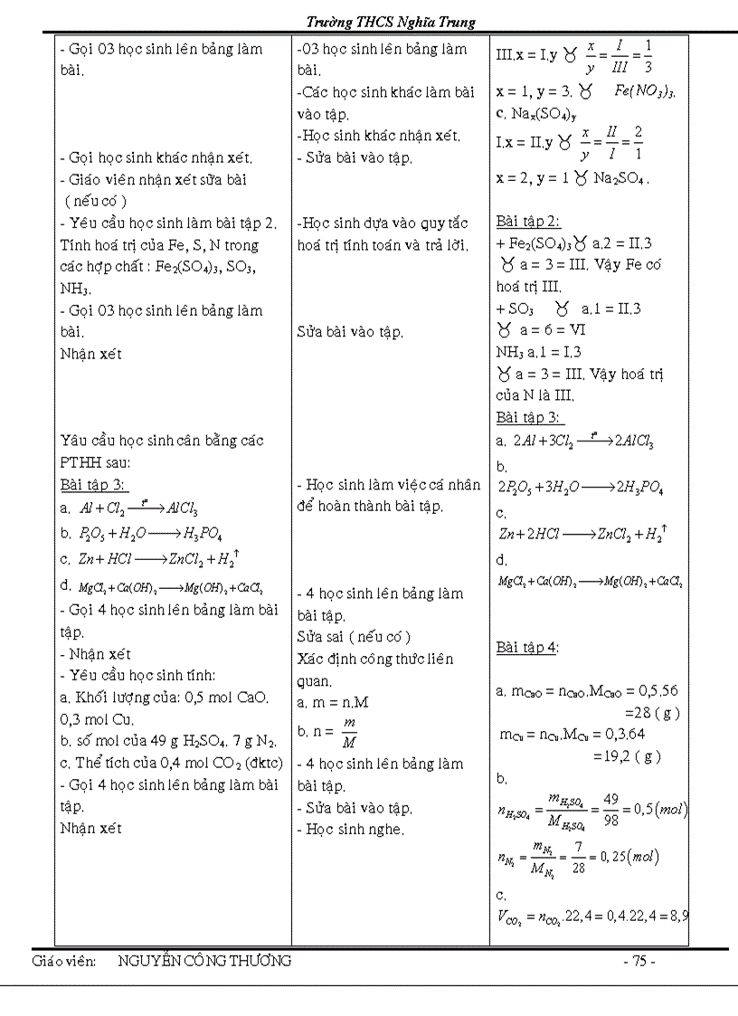 image for page Giao an chuan kt hoa 8