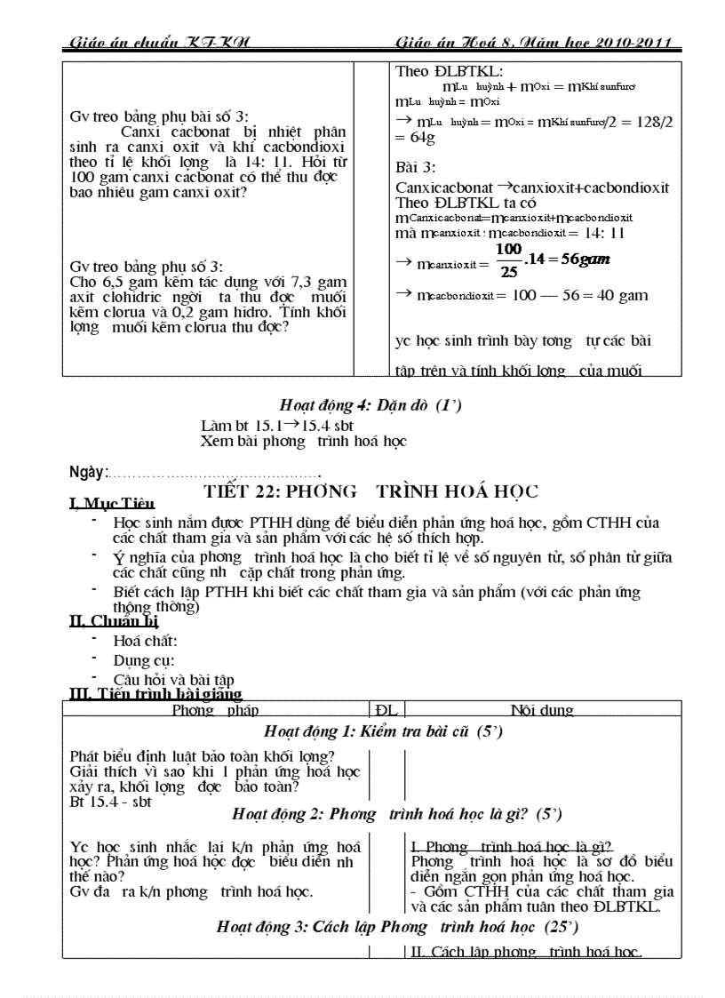 image for page Giao an chuan KT KN 2011 Chuong 2