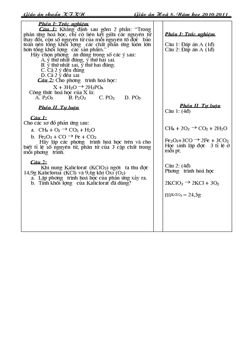 image for page Giao an chuan KT KN 2011 Chuong 2
