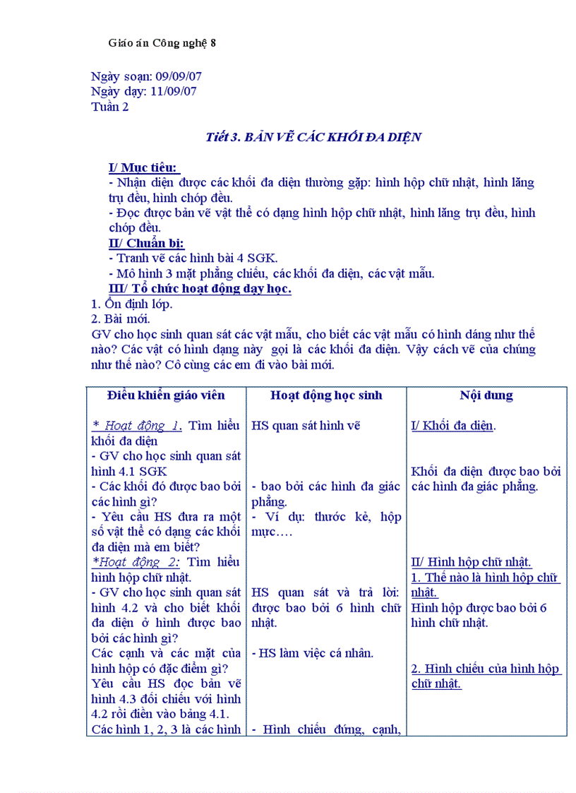 image for page Giao an cong nghe 8