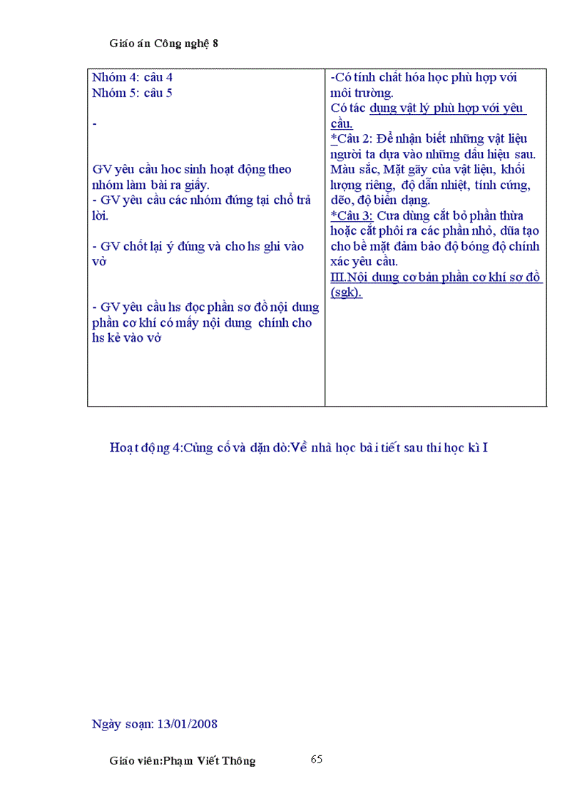 image for page Giao an cong nghe 8