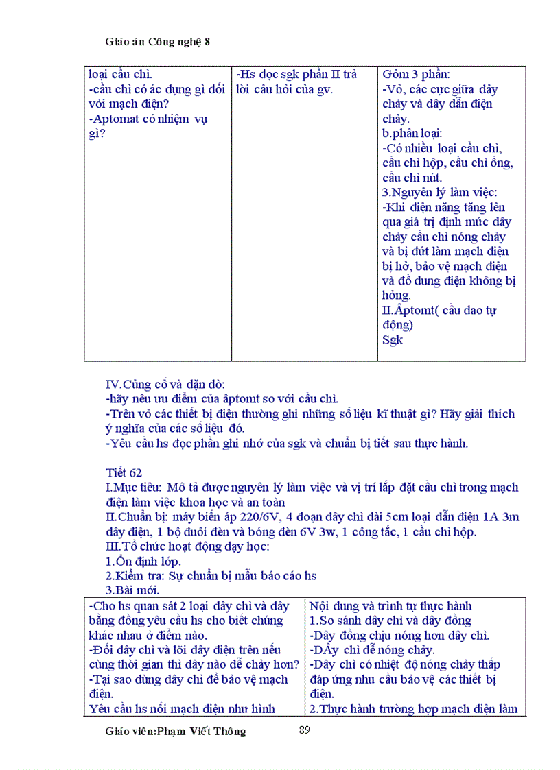 image for page Giao an cong nghe 8