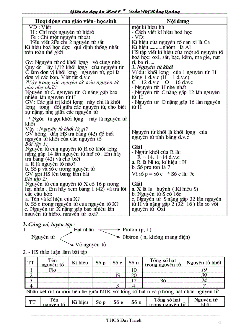 image for page Giáo án dạy ôn