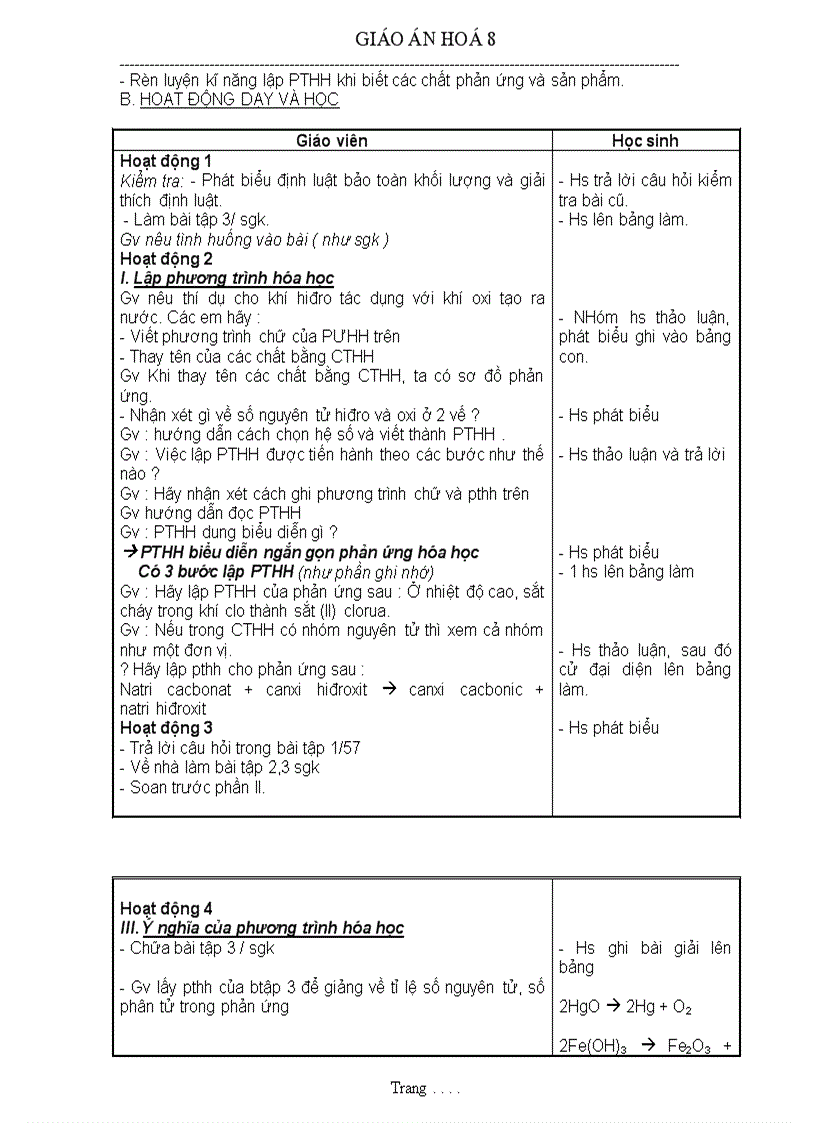 image for page Giáo án hh 8 chương ii