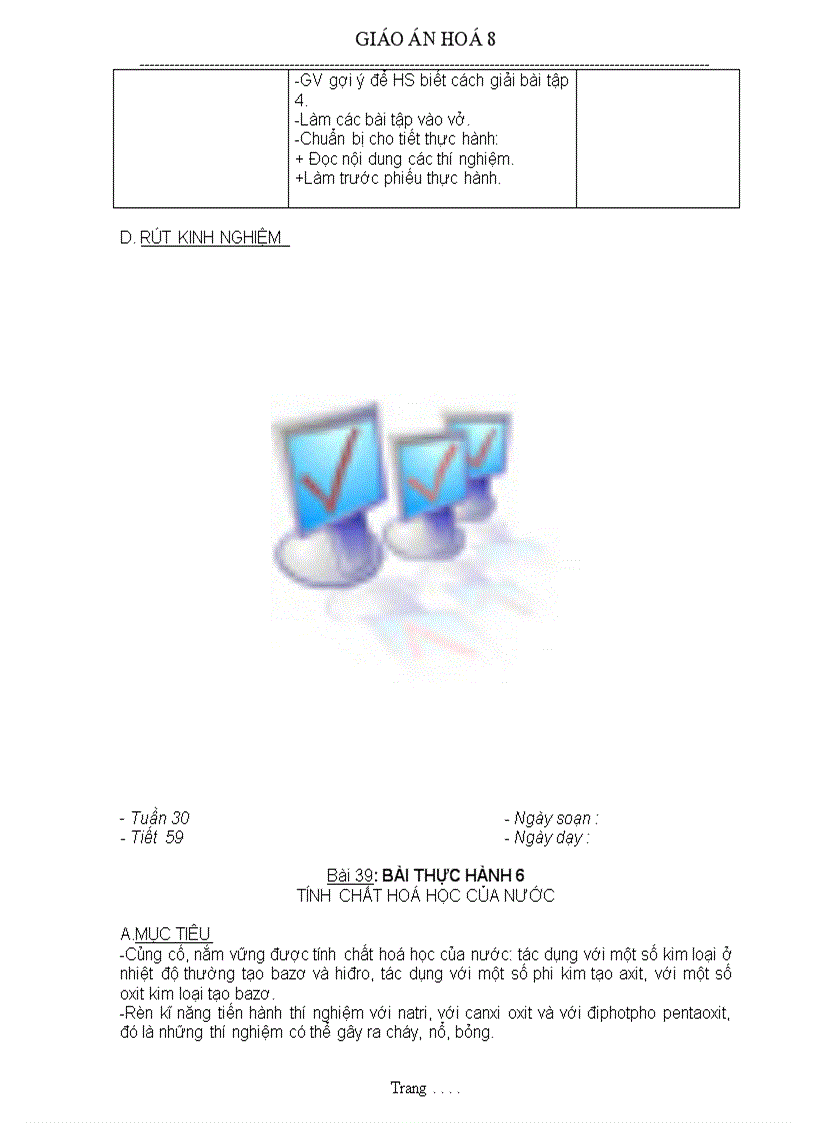 image for page Giáo án HH 9 Chương V