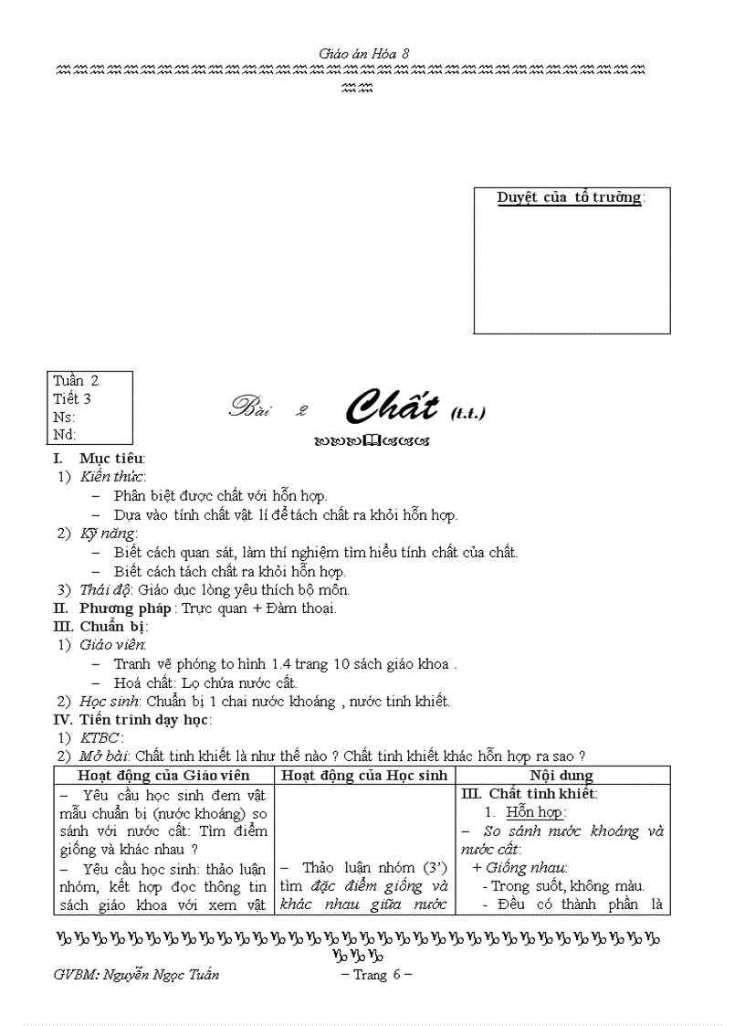 image for page Giáo án hóa 8 3cột