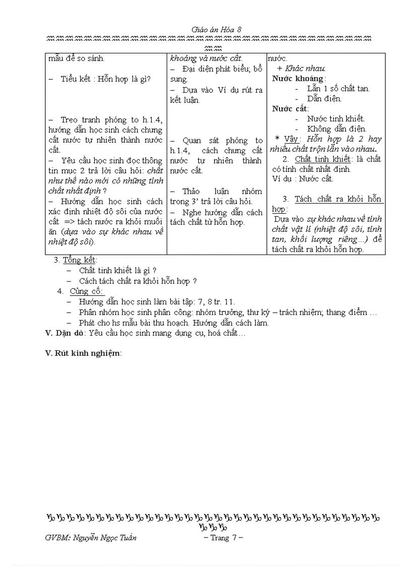 image for page Giáo án hóa 8 3cột